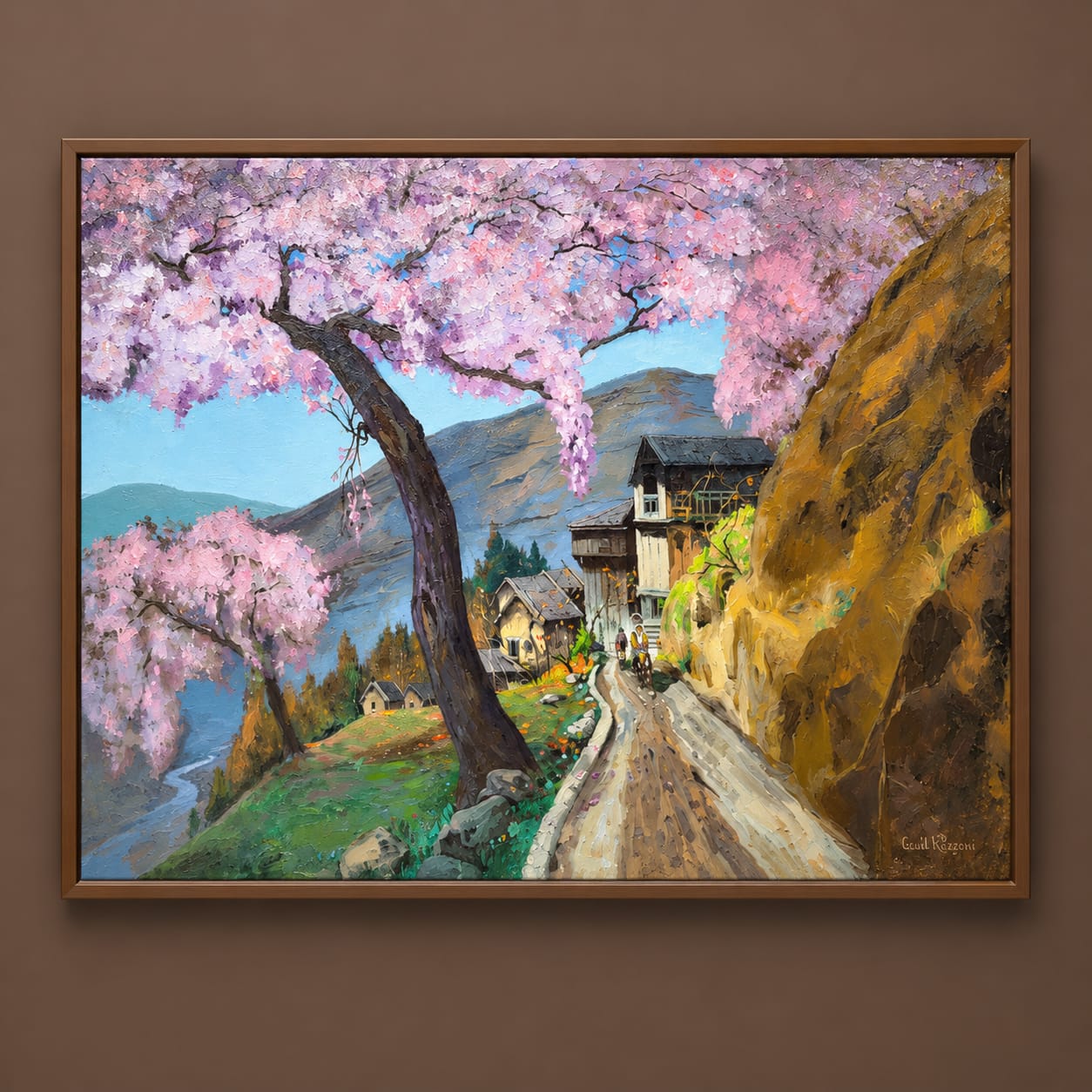 Horse with Blossom