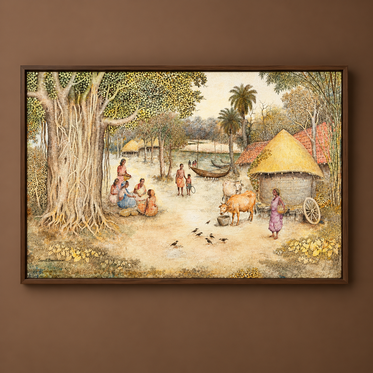 A Heat full of Village Life